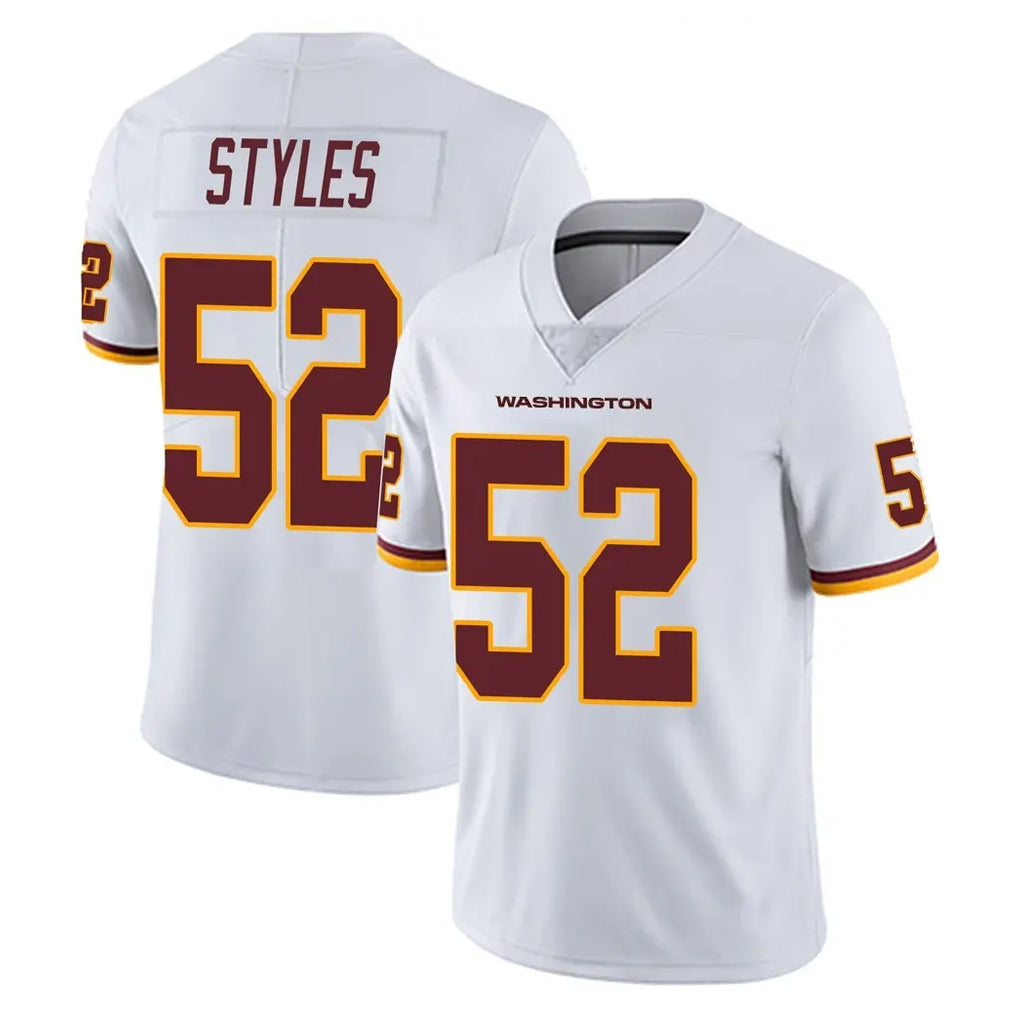 harde W.Commanders #52 Sonny Styles Player White Limited Vapor Untouchable Home Game Stitched Jerseys