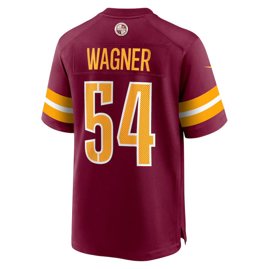 harde W.Commanders #54 Bobby Wagner Player Burgundy Home Game Stitched Jerseys