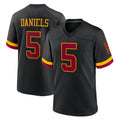 harde W.Commanders #5 Jayden Daniels Player Black Limited Home Game Stitched Jerseys