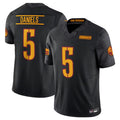harde W.Commanders #5 Jayden Daniels Player Black Vapor F.U.S.E. Limited Stitched Jerseys