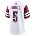 harde W.Commanders #5 Jayden Daniels White 2024 Draft First Round Pick Player Game Stitched Jersey
