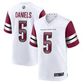 harde W.Commanders #5 Jayden Daniels White 2024 Draft First Round Pick Player Game Stitched Jerseys
