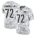 harde W.Commanders #72 Josh Conerly Jr. Player Arctic Camo Limited Salute To Service Home Game Stitched Jerseys