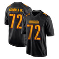 harde W.Commanders #72 Josh Conerly Jr. Player Black Carbon Fashion Home Game Stitched Jerseys