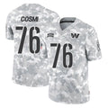 harde W.Commanders #76 Sam Cosmi Player Arctic Camo Limited Salute To Service Home Game Stitched Jerseys