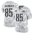 harde W.Commanders #85 Chig Okonkwo Player Arctic Camo Limited Salute To Service Home Game Stitched Jerseys