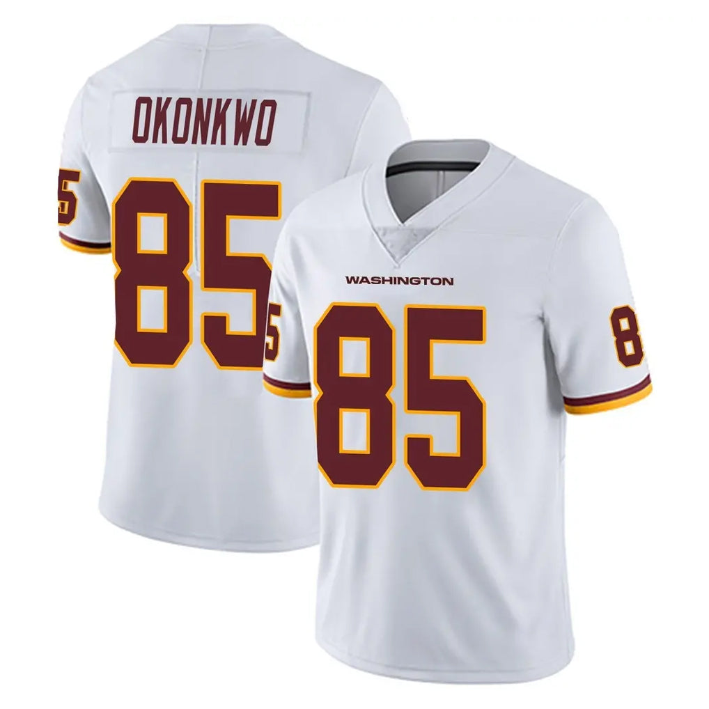 harde W.Commanders #85 Chig Okonkwo Player White Limited Vapor Untouchable Home Game Stitched Jerseys