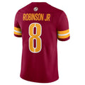 harde W.Commanders #8 Brian Robinson Jr. Burgundy Vapor Untouchable Limited American Stitched Jersey
