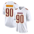 harde W.Commanders #90 Charles Omenihu Player White Tundra Fashion Home Game Stitched Jerseys