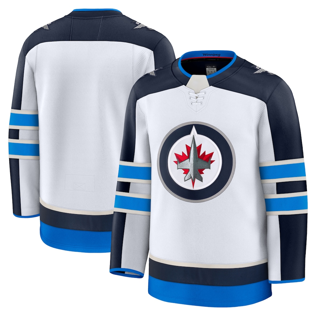 harde W.Jets White Away Premium Jerseys