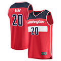 harde W.Wizards #20 Alexandre Sarr Red Fast Break Replica Player Jerseys - Icon Edition
