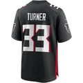 harde A.Falcons #33 Michael Turner Black Game Retired Player Jersey