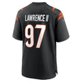 harde C.Bengals #97 Dexter Lawrence II Black Game Stitched Jerseys