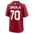 harde A.Cardinals #70 Paris Johnson Jr. Cardinal Team Game Jersey