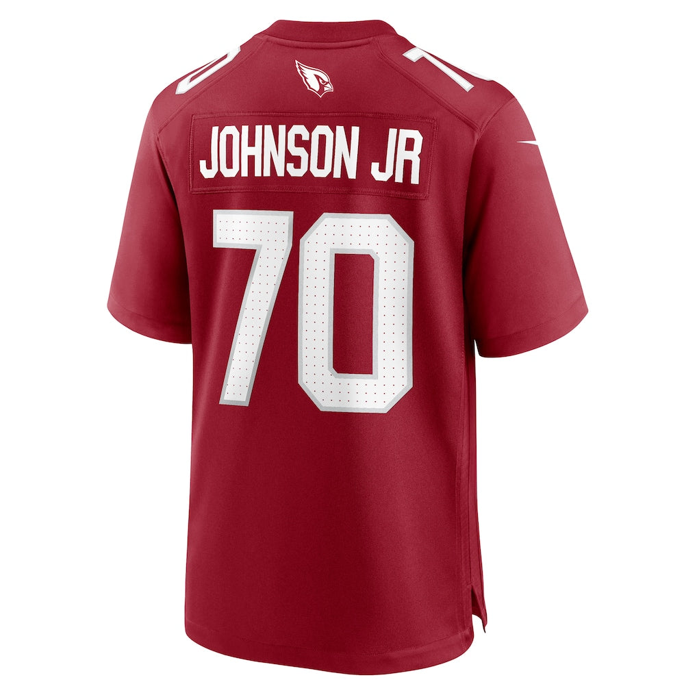 harde A.Cardinals #70 Paris Johnson Jr. Cardinal Team Game Jersey