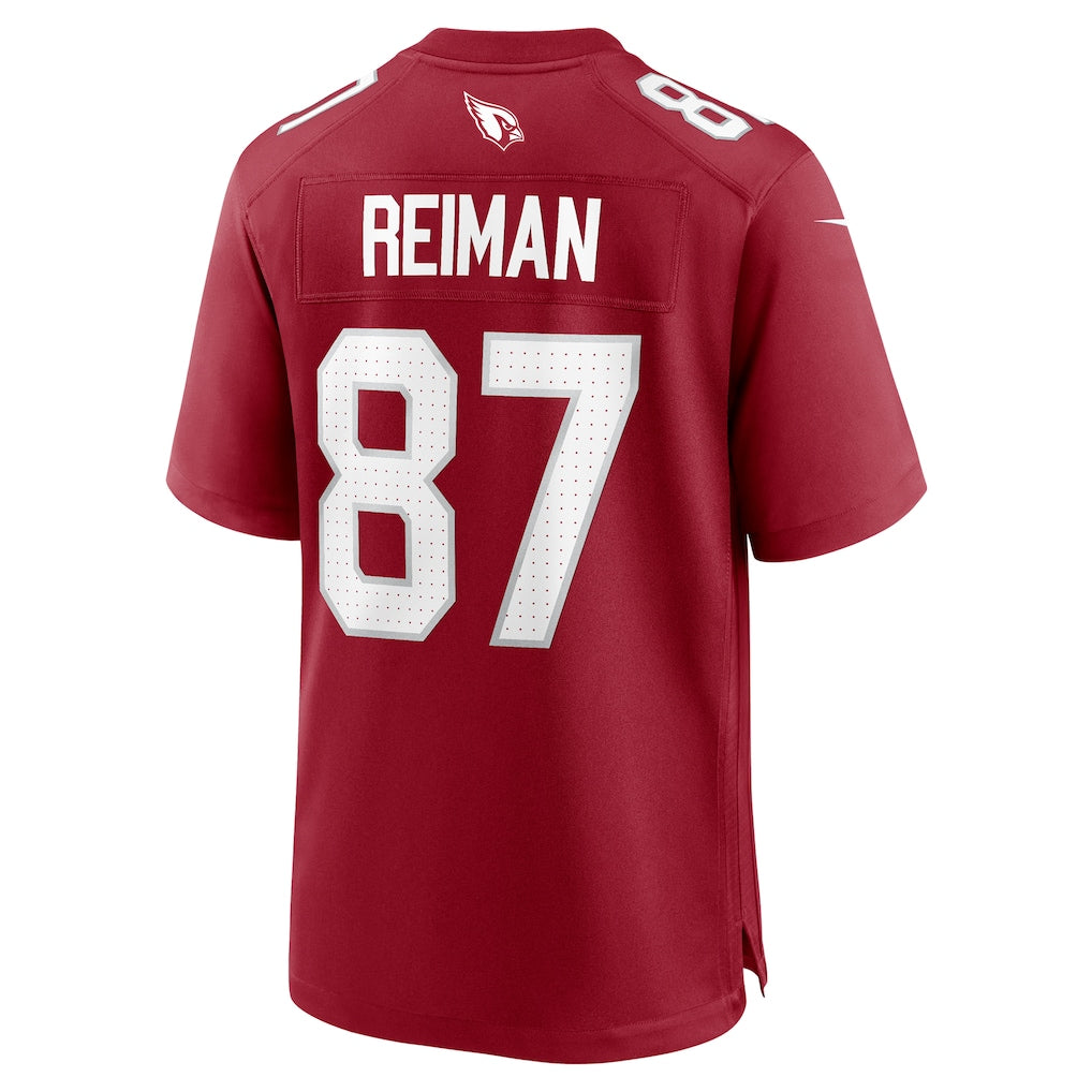 harde A.Cardinals #87 Tip Reiman Cardinal Team Game Jersey