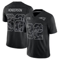 harde NE.Patriots #32 TreVeyon Henderson Player Black Limited 2026 Salute to Service Home Game Stitched Jerseys