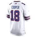 harde B.Bills #18 Amari Cooper White Game Jersey