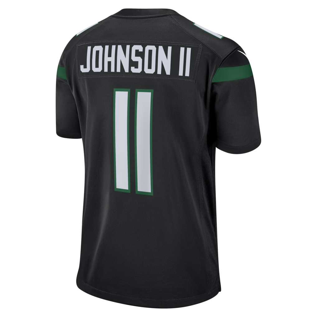 harde NY.Jets #11 Jermaine Johnson II Black Alternate Game Jersey