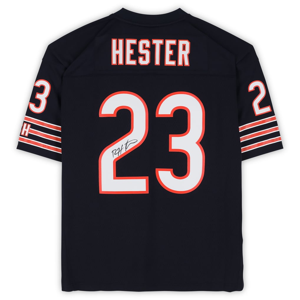 harde C.Bears #23 Devin Hester Authentic Navy Mitchell & Ness 2006 Replica Jersey