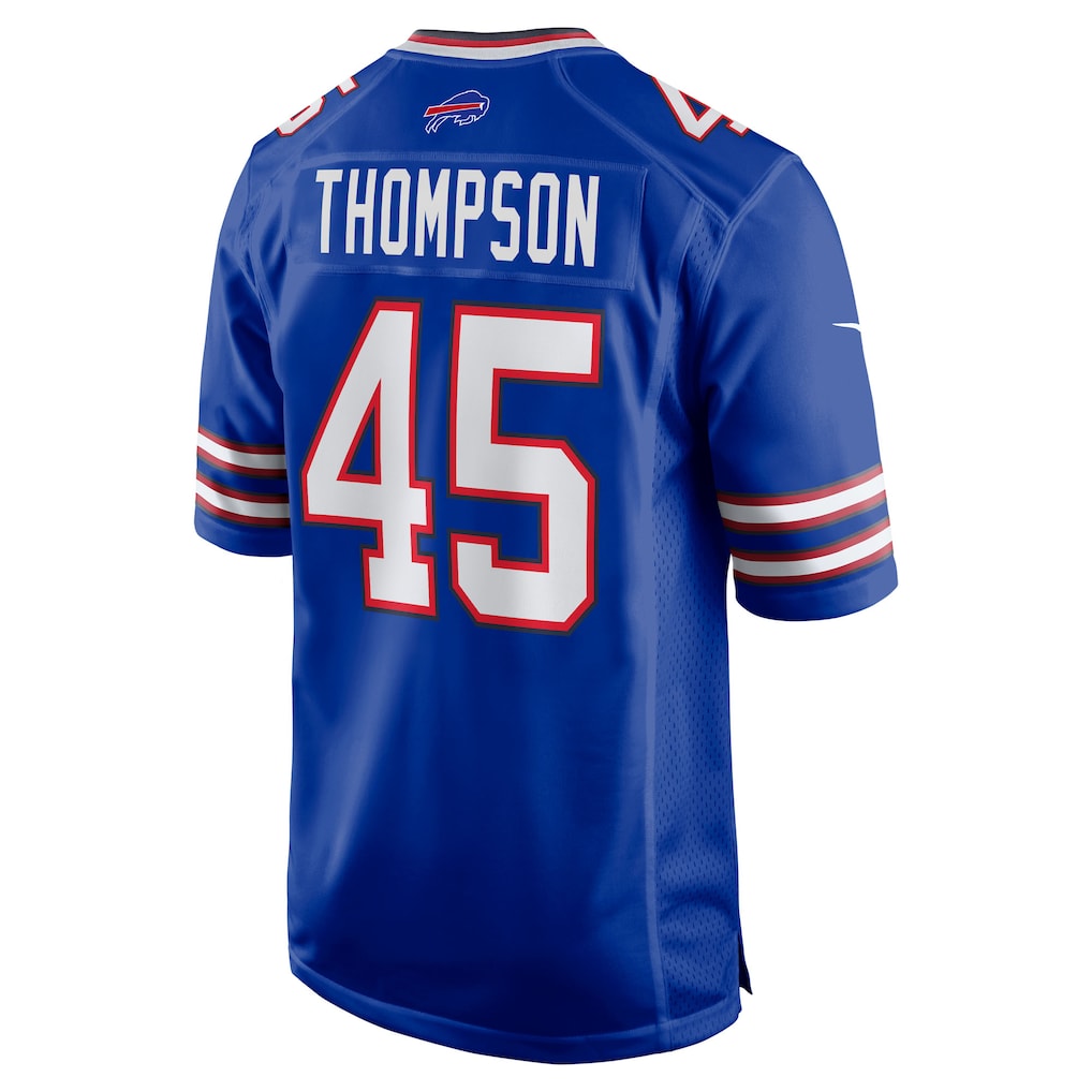 harde B.Bills #45 Shaq Thompson Royal Team Game Jersey