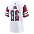 harde W.Commanders #86 Zach Ertz White Game Jersey