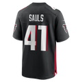harde A.Falcons #41 Ben Sauls Black Team Game Jersey