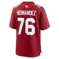 harde A.Cardinals #76 Will Hernandez Cardinal Team Game Jersey