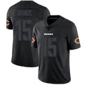 harde C.Bears #15 Rome Odunze Player Legend Limited Black Game Stitched Jerseys