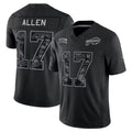 harde B.Bills #17 Josh Allen Player Black Limited 2026 Salute to Service Home Game Stitched Jerseys