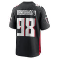 harde A.Falcons #98 Ruke Orhorhoro Black Game Retired Player Jersey