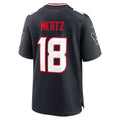 harde H.Texans #18 Graham Mertz Navy Team Game Jersey