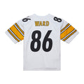 harde P.Steelers #86 Hines Ward Mitchell & Ness White 2005 Authentic Throwback Retired Player Jersey